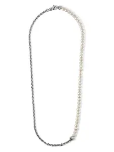 Цепочка на шею Half Pearl Emanuele Bicocchi, серебристый