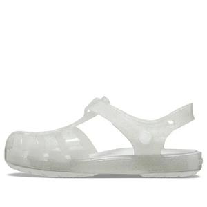 Сандалии isabella glitter sandals 'white' Crocs, белый