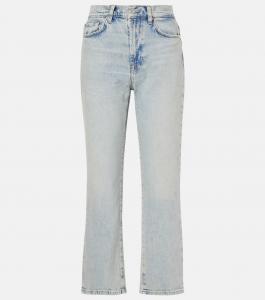 Прямые джинсы с высокой талией 7 For All Mankind, Sahara