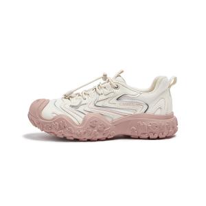 CAMEL Женские противоскользящие износостойкие треккинговые туфли низкие - бежевый/серебристый/розовый, цвет Beige/Silver/Pink