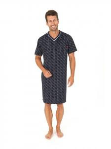 Ночная рубашка NORMANN Kurzarm, синий