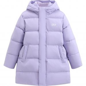 Детская пуховая куртка GAP, светло-фиолетовый
