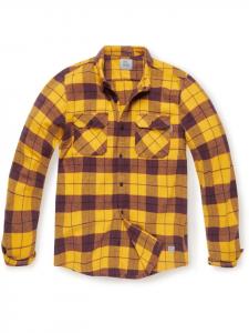 Рубашка Vintage Industries, желтый
