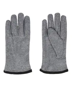 Шерстяные трикотажные перчатки Boggi Milano, серый