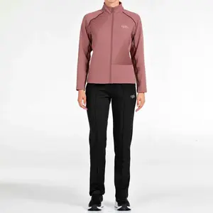 Женский тренировочный костюм из полиэстера, сливового цвета John Smith