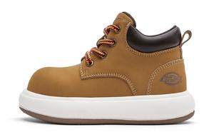 Нескользящие, устойчивые к истиранию, увеличивающие рост, поддерживающие, среднего размера, повседневные детские кроссовки Dickies, желтый