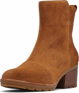 Женские ботильоны Sorel Cate - повседневные, для легкого дождя - водонепроницаемые, Camel Brown