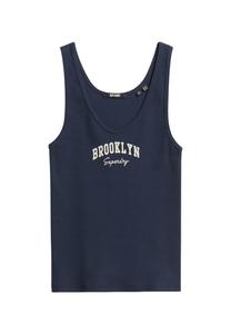 Топ Superdry, темно-синий