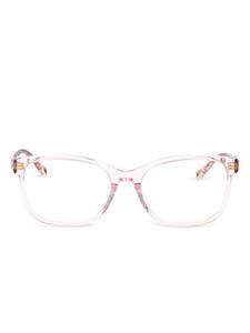 Chloé Eyewear очки в квадратной оправе, розовый