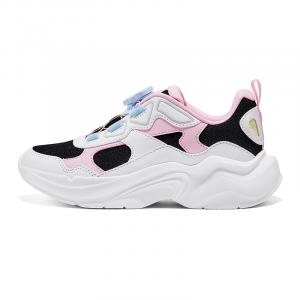Skechers Kids Детские повседневные кроссовки SKECHERS GIRLS Breathable Low top белые черные розовые