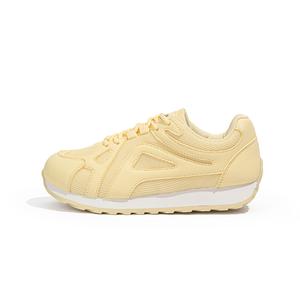 Нескользящие, амортизирующие, дышащие, износостойкие, низкие кроссовки для детей и подростков Babaya, желтый