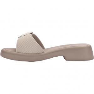 Melissa Женские слайдеры черно-бежевые, цвет Beige