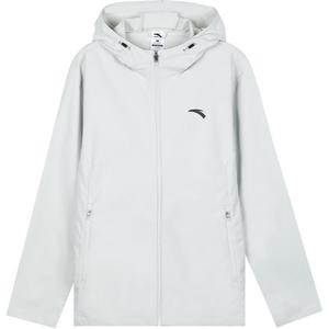 Анта разнообразие тренировочная коллекция куртки и пальто мужские Clear Mist Gray