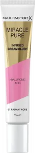 Румяна Max Factor Miracle Pure Cream Blush Farbe 001 Radiant Rose