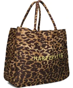 Сумка-Шоппер Lexie с принтом пантеры Harper & Yve, коричневый