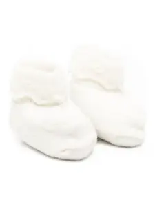 Тапочки с оборками на манжетах Tartine Et Chocolat, нейтральный