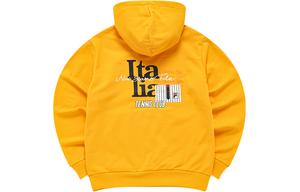 Футболка женская золотисто-оранжевая желтая FILA FUSION