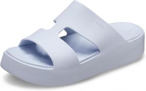 Женские сандалии Crocs Getaway на платформе с H-образным ремешком, фиолетовый