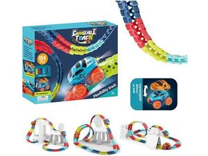 Гибкая автомобильная трасса, гоночная трасса, 184 элемента Zabawkowy Zawrót Głowy