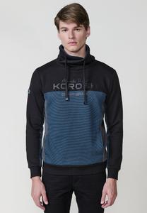 Толстовка Koroshi Sweatshirt, Petroleo Dark Green/Black