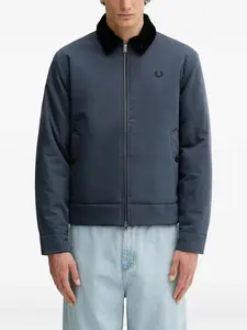 Куртка с вышитым логотипом Fred Perry, синий