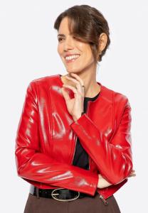 Куртка из искусственной кожи WITTCHEN, красный