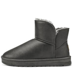 Shiozawa Тёплые износостойкие противоскользящие короткие полусапожки унисекс серые, цвет Gray