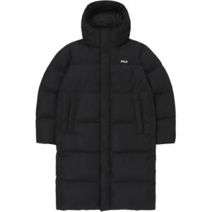 FILA Пуховик унисекс черный, Black