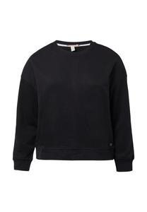 Топ QS Long sleeved top, Schwarz/Black
