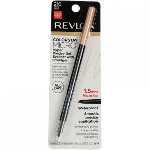 Гелевая подводка для глаз Colorstay Micro Hyper Precision бежевого цвета, 0,008 унции (0,23 г). Revlon