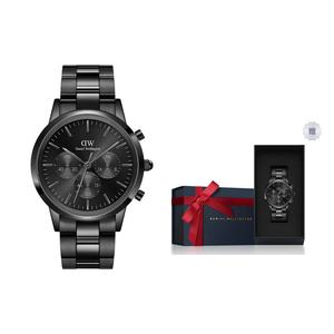 DW/DanielWellington Часы Daniel Wellington Iconic Chronograph Link 42mm, Custom Box