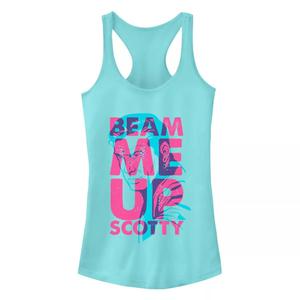 Майка с гоночной спиной Beam Me Up для юниоров Star Trek Original Series Licensed Character