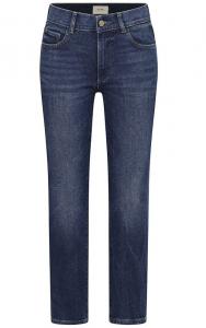 Женские джинсы-сигареты Mila Cigarette средней посадки DL1961 в цвете Palmwood, синий