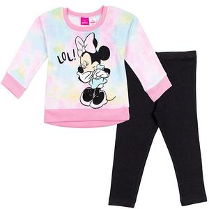 Комплект свитшот и леггинсы Disney Minnie Mouse Imagikids, Tie Dye