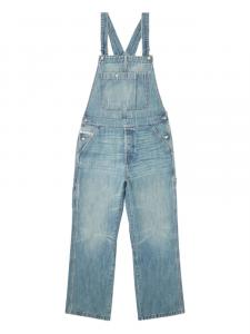 Джинсовый комбинезон с карманами Diesel, синий