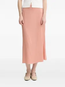 Юбка миди прямого кроя с косым кроем Marc O'Polo, оранжевый