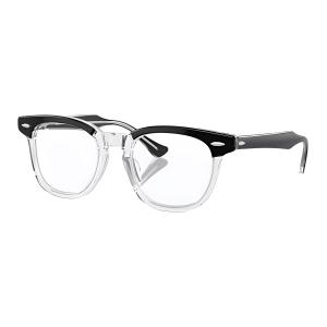 RayBan Оправы для очков нестандартной формы детские черные, Black