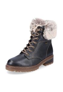 Ботильоны из гладкой кожи Remonte, черный