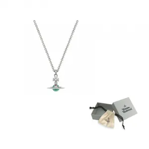 Vivienne Westwood Серебряное ожерелье с латунными элементами Women's Silver