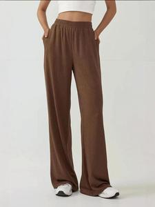 Hiccup Широкие брюки в коричневом цвете