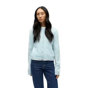 Кардиган Object Agate обычной вязки, синий