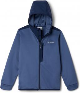 Толстовка Columbia Boys Tech Fleece Full Zip Hoodie, Dark Mountain/Collegiate Navy