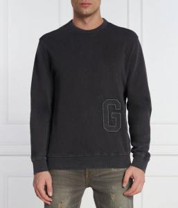 Толстовка мужская Guess Jeans с буквой, черный