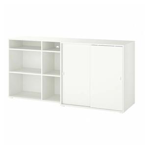 Комбинация для хранения VIHALS IKEA, 190x47x90 см, белый