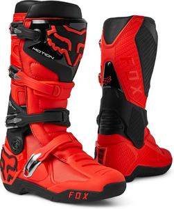 Мотоциклетные ботинки Fox Racing Motion для мужчин, Fluorescent Red