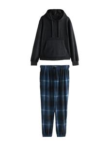 Длинная пижама Next, черный