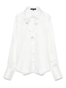 Шелковая рубашка Barbara Bui, белый