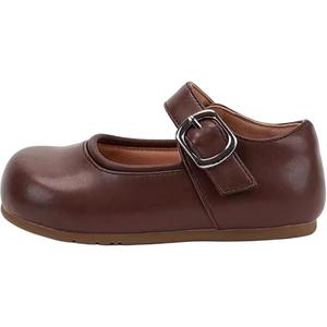 Обувь для малышей от 3 до 7 лет QINUOSHU, коричневый