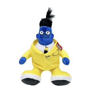 BONMCHE Плюшевая кукла Blue Giant In Yellow Clothing высотой 28 см