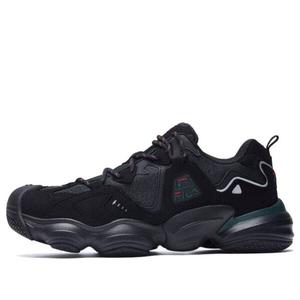 Кроссовки ugly low vntg black Fila, черный